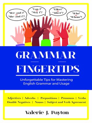GRAMMAR AT YOUR FINGERTIPS - ebook